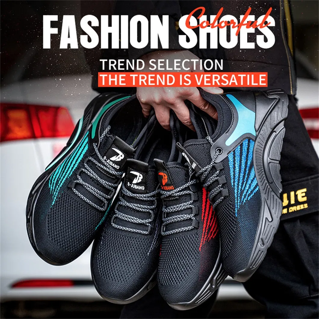 Dropshipping Comfortable Dikhao Na Composite Toe Casual Safety Shoes Without Lace