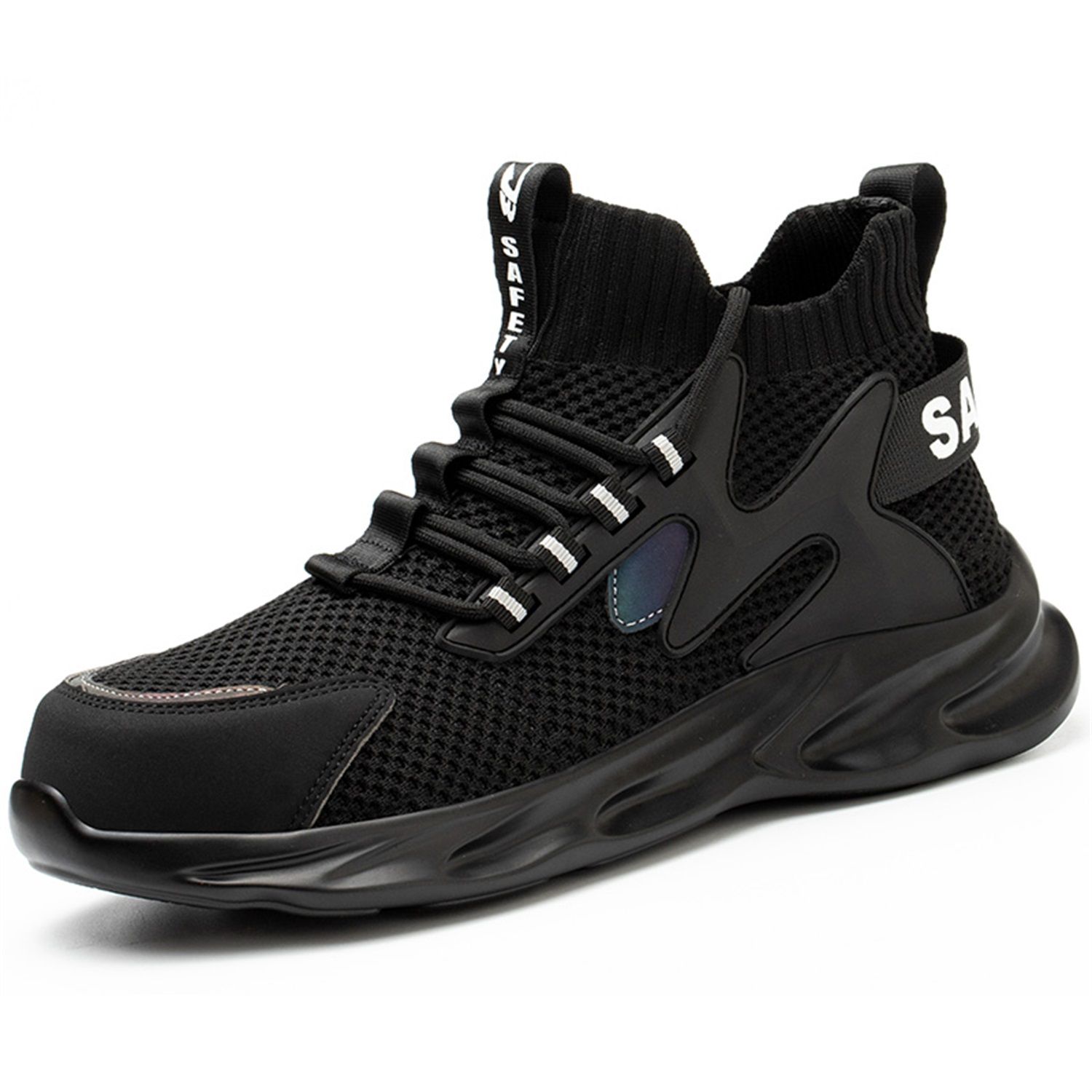 Dropshipping Rubber Working PVC Steel Toe Safety Shoes Boots
