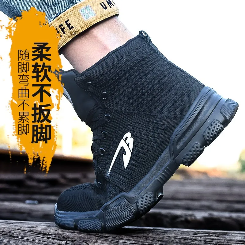 Dropshipping Styles safety Industry No Lace Famous Brand Pictures of Safety Shoes