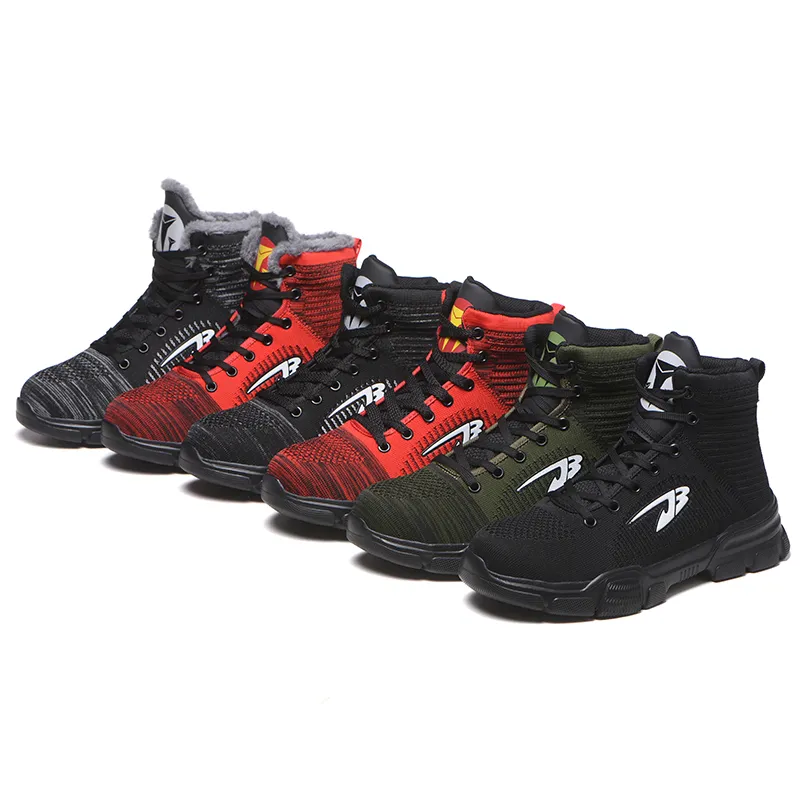 Dropshipping Styles safety Industry No Lace Famous Brand Pictures of Safety Shoes