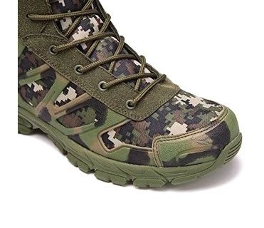 Factory Custom Camouflage Desert Jungle Shoes Combat Army Style Military Style Leather Boots
