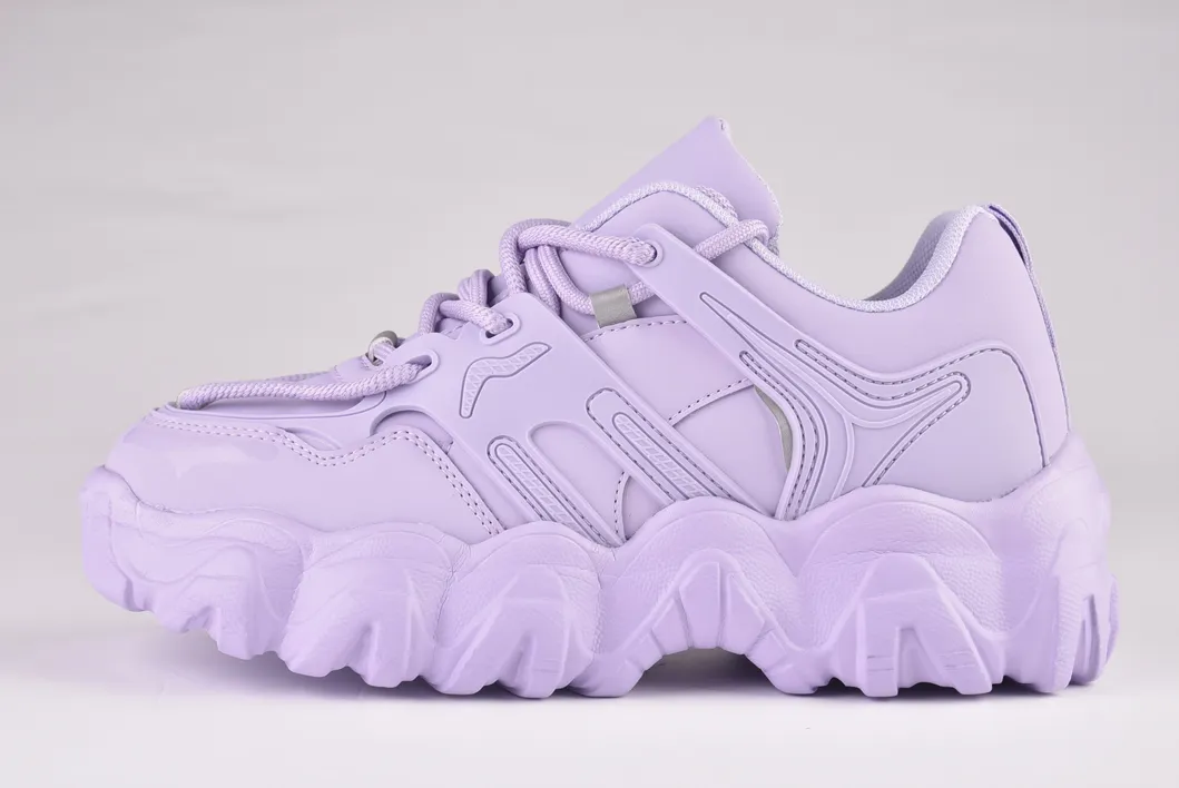 Factory Height Increasing Hard Wearing Women Sports Shoes Fashion Design Women Sneakers