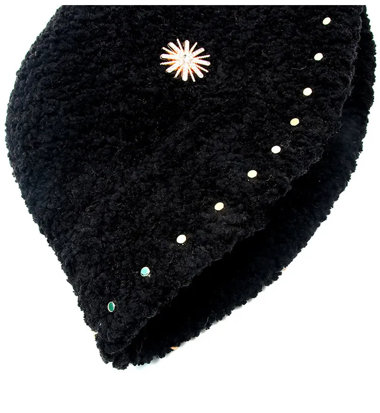 Factory Price Cheap Stylish Berber Fleece Fisherman Women Bucket Hat