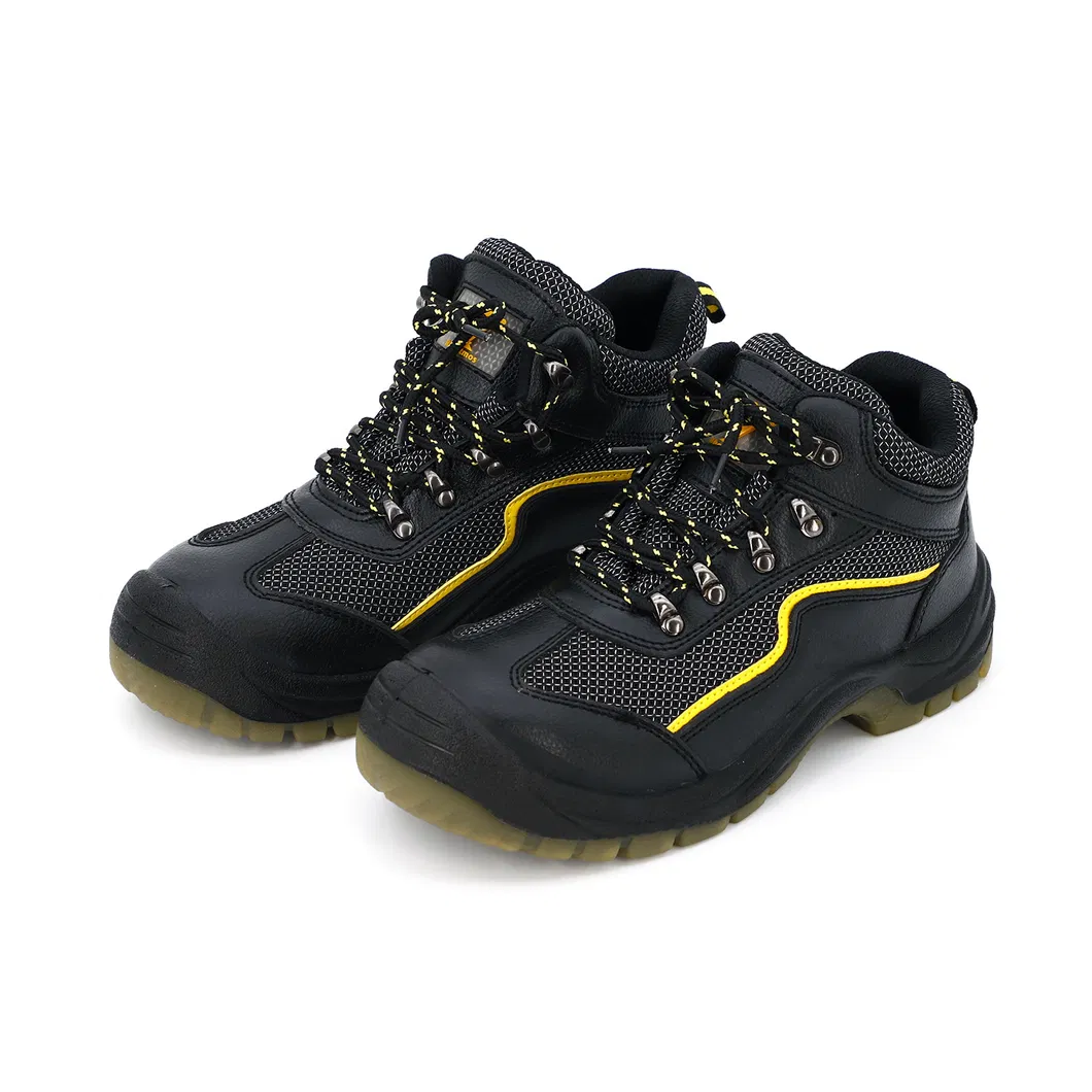 Farming Work Ox Tendon Sole Anti-Skid, Anti Smashing, Anti Puncture, Oil and Alkali Resistant Labor Protection Ventilation Work Shop Construction Wholesal Shoes