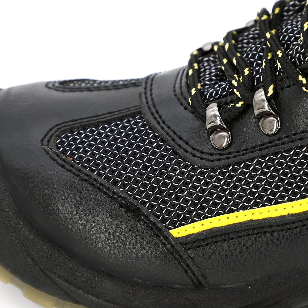 Farming Work Ox Tendon Sole Anti-Skid, Anti Smashing, Anti Puncture, Oil and Alkali Resistant Labor Protection Ventilation Work Shop Construction Wholesal Shoes