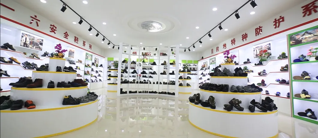 Farming Work Ox Tendon Sole Anti-Skid, Anti Smashing, Anti Puncture, Oil and Alkali Resistant Labor Protection Ventilation Work Shop Construction Wholesal Shoes
