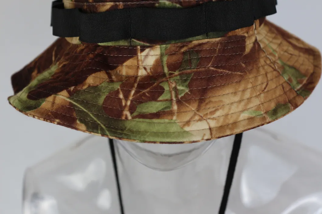 Fashion Durable Camo Custom Military Hunting Bucket Hat for Outdoor Sports