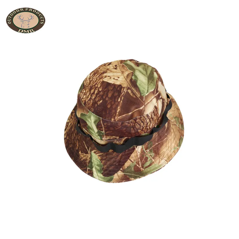 Fashion Durable Camo Custom Military Hunting Bucket Hat for Outdoor Sports