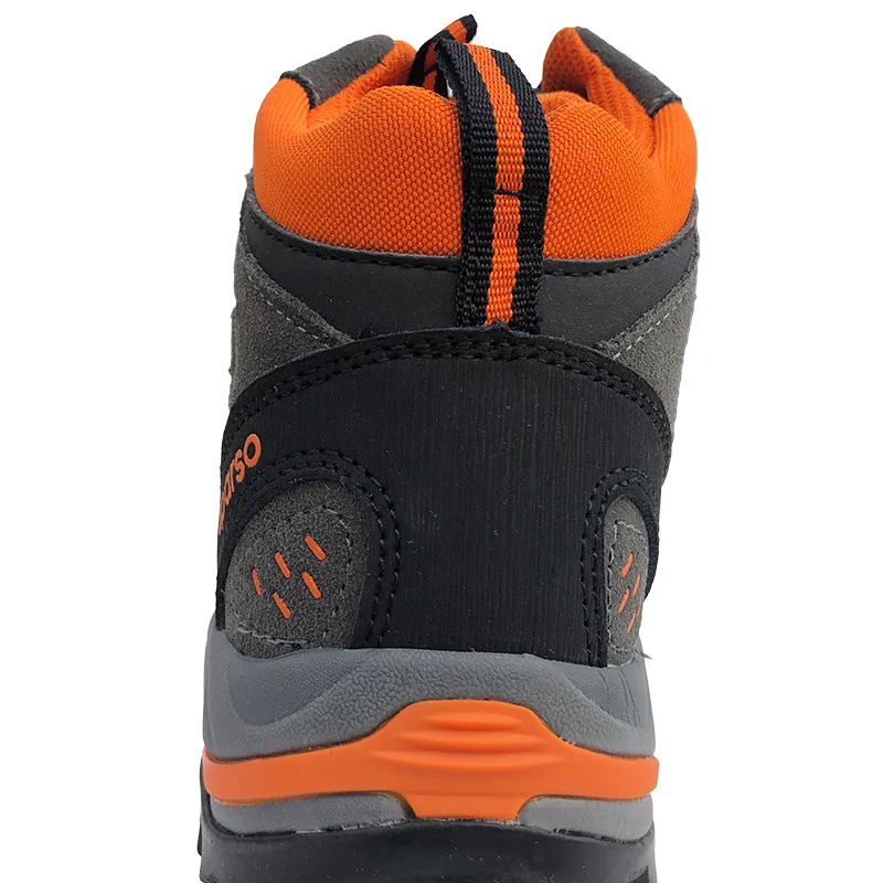Fashion Leather Waterproof Womens Sports Shoe for Hiking