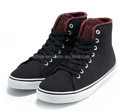 Fashion Rubber Vulcanized Canvas Shoes
