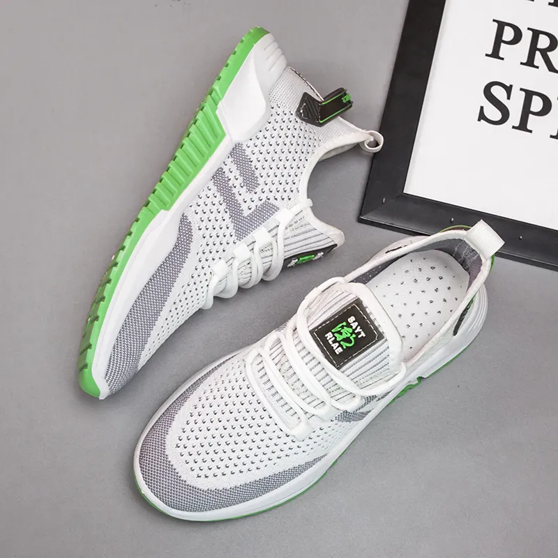Fashion Sport Men Casual Shoes Running Sport Sneakers Cheap Made