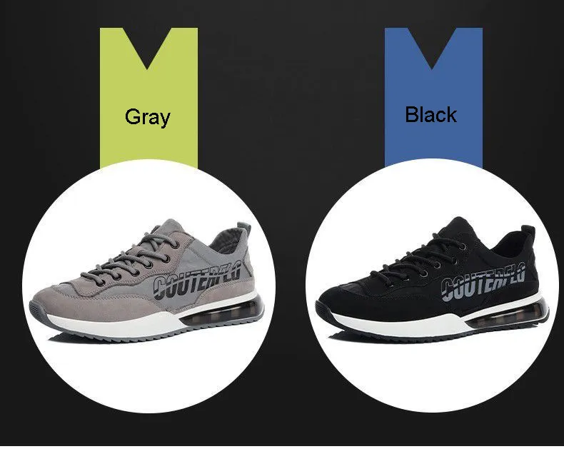 Fashion Trendy Adult Walking Sneakers Air Cushion Latest Sport Shoes for Men