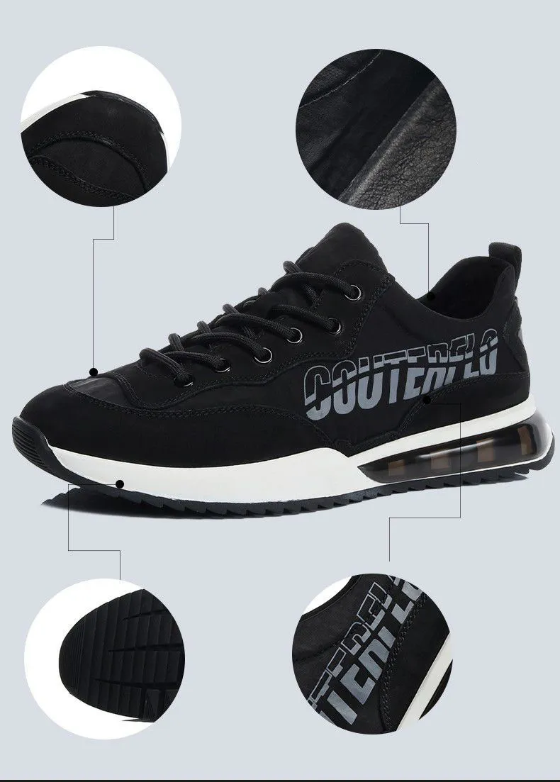 Fashion Trendy Adult Walking Sneakers Air Cushion Latest Sport Shoes for Men