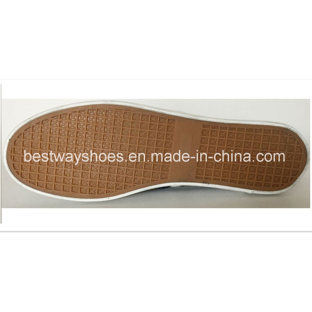 Fashionable Canvas Shoes with Paillette Women Shoe Lady Shoe