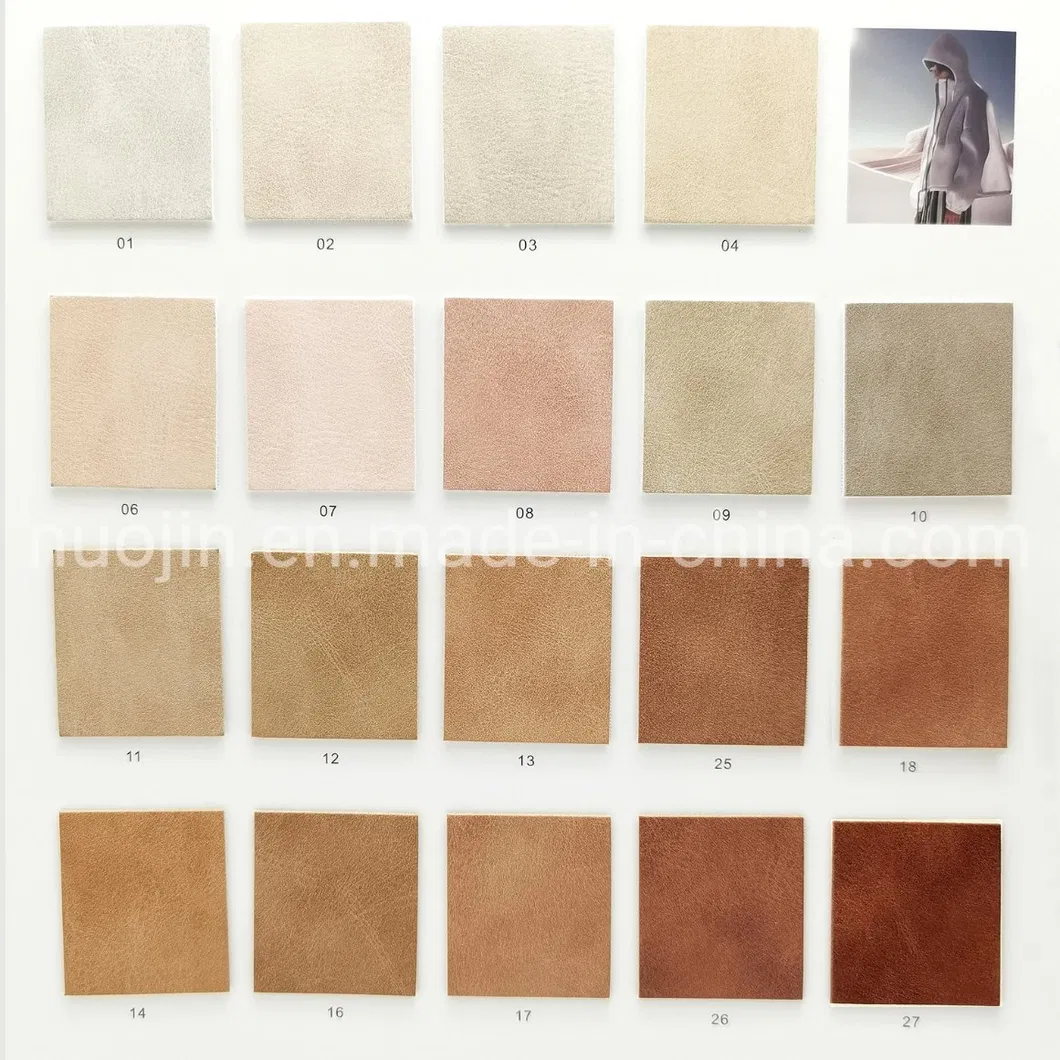 Faux Recycled Imitation Leather Fabric Vinyl Artificial Synthetic PU Leather for Making Shoes/Sofa/Handbags