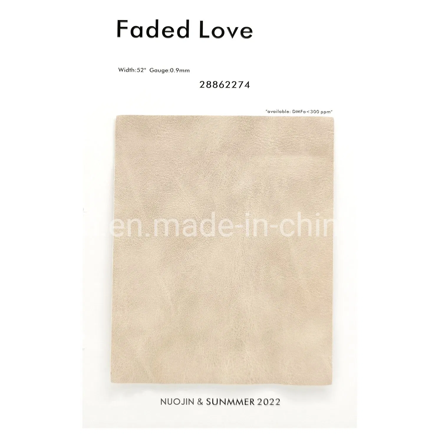 Faux Recycled Imitation Leather Fabric Vinyl Artificial Synthetic PU Leather for Making Shoes/Sofa/Handbags