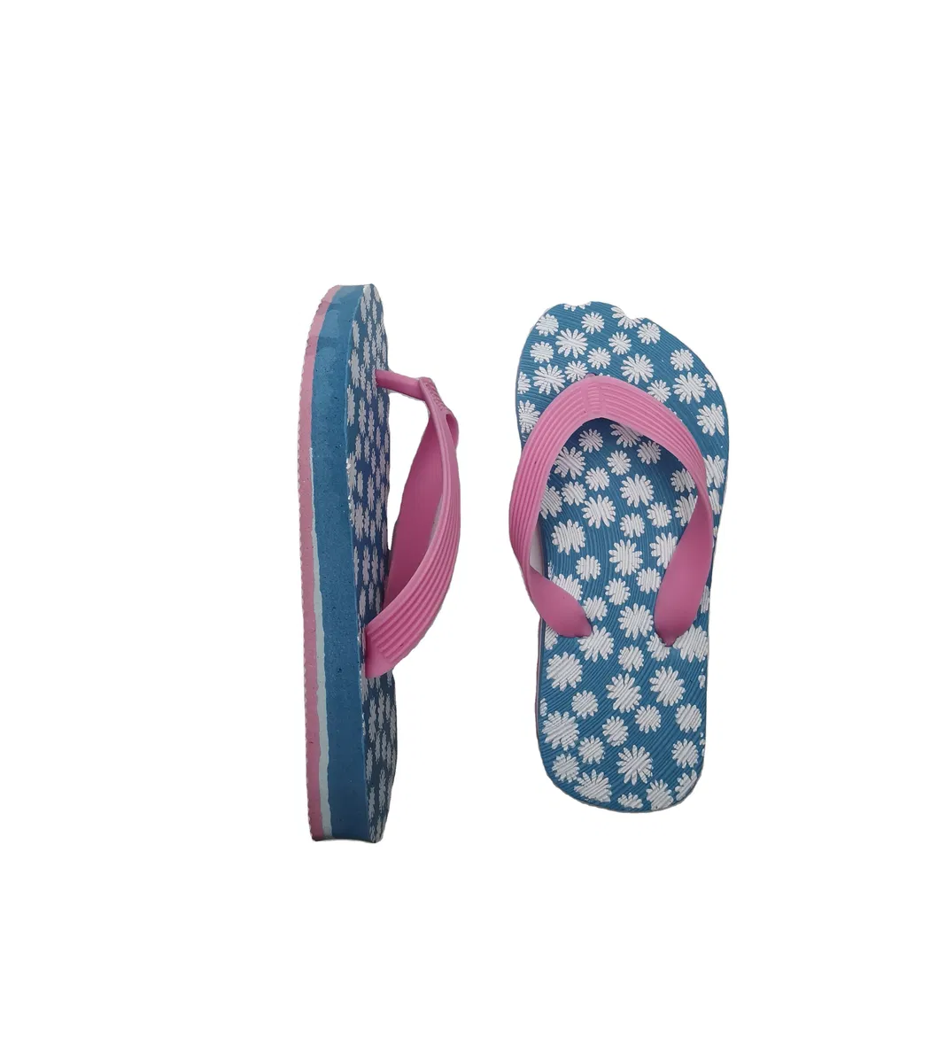 Girl Pretty Flip Flop Fashion Sloping Outdoor Slipper for Women