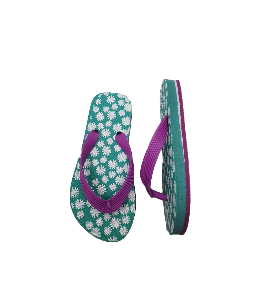 Girl Pretty Flip Flop Fashion Sloping Outdoor Slipper for Women