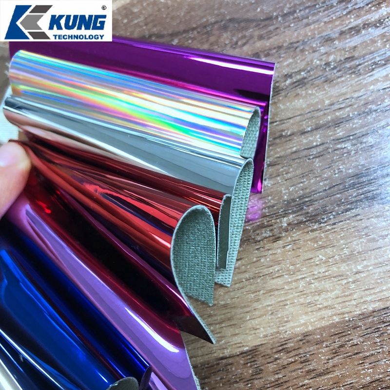 Glossy TPU Leather with Many Kinds of Color for Shoes Upper Usage Mirror Pattern TPU Artificial Shoe Leather