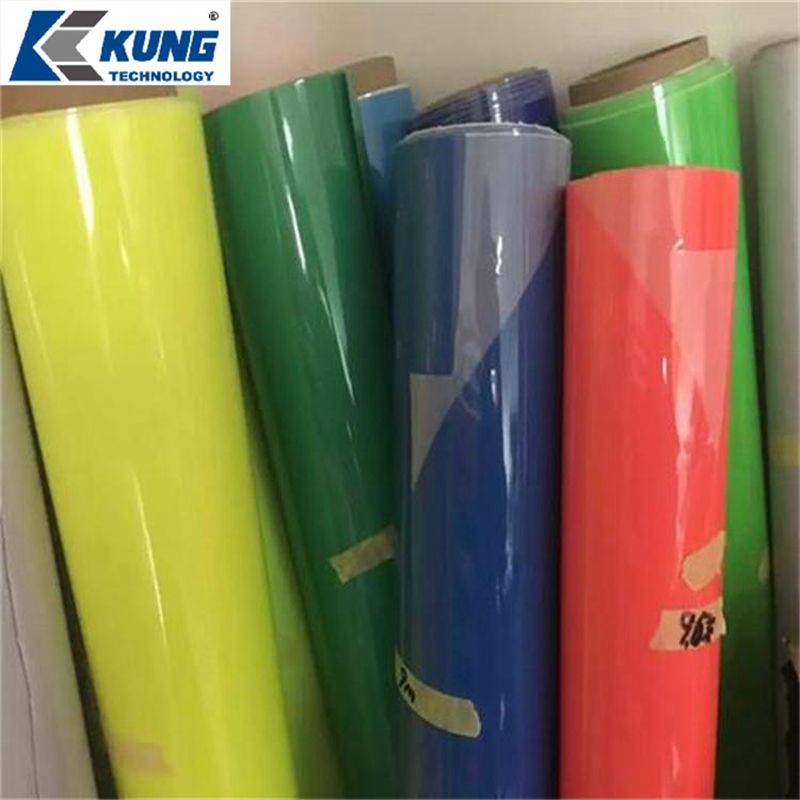 Glossy TPU Leather with Many Kinds of Color for Shoes Upper Usage Mirror Pattern TPU Artificial Shoe Leather
