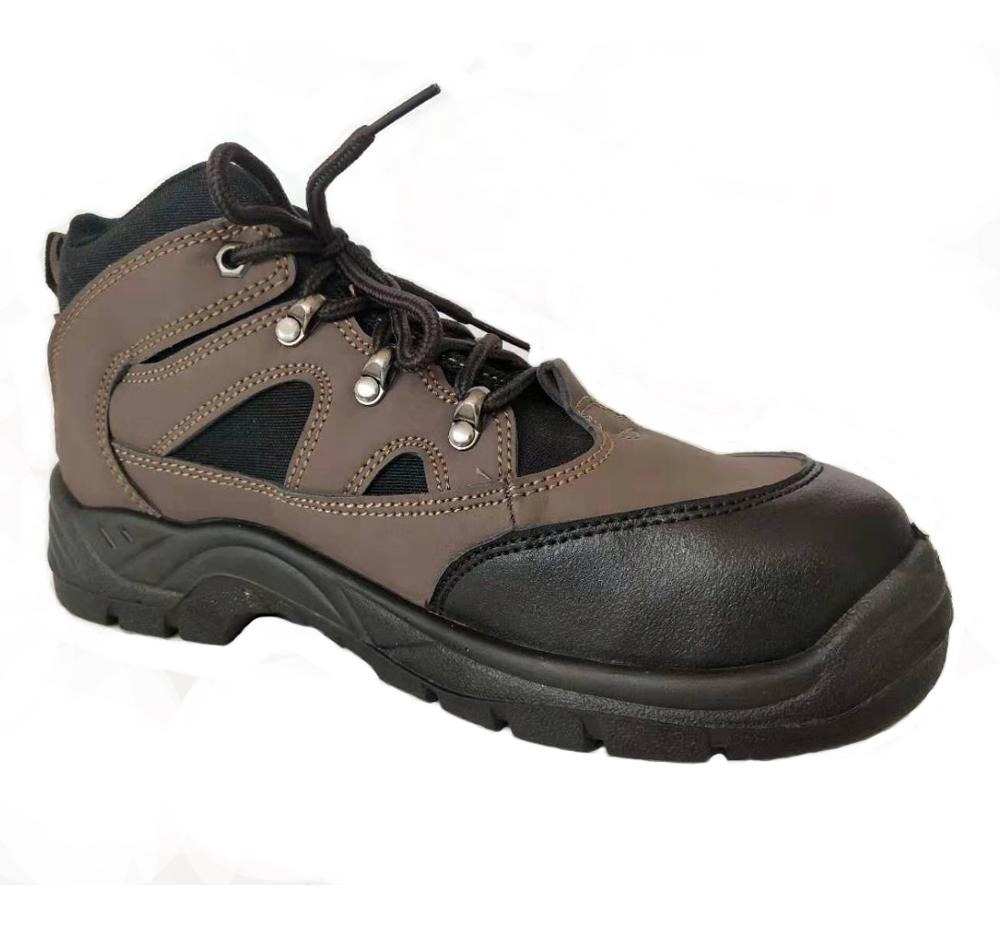Good Quality Steel Toe and Plate Man Work Safety Protection Shoe with Anti-Slip and Anti- Puncture