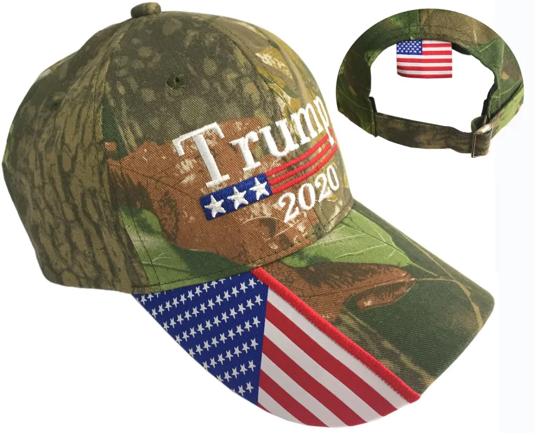 High Quality Cotton American Flag Tactical Realtree Camo Baseball Cap