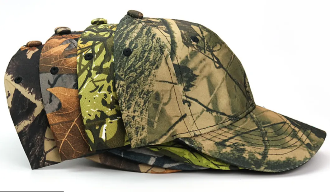 High Quality Cotton American Flag Tactical Realtree Camo Baseball Cap