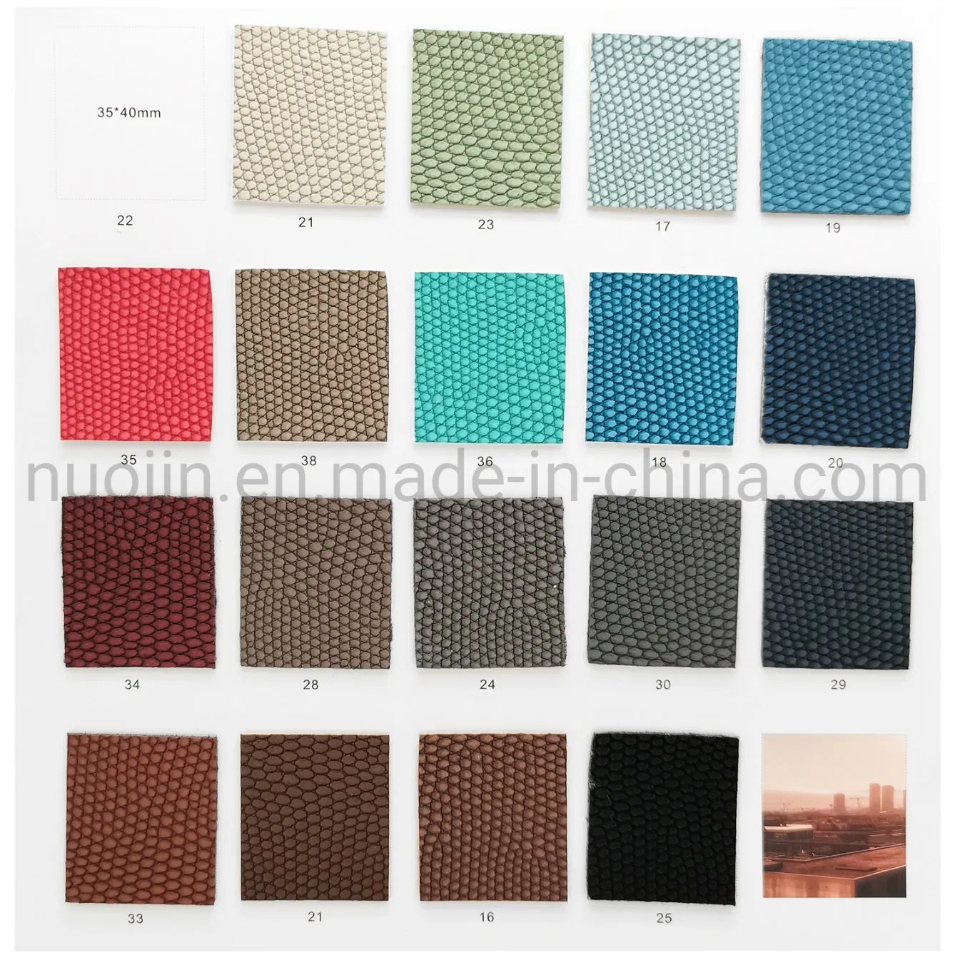 High Quality Texture Regenerated Artificial Leather PU, Recycled Synthetic Shoe Leather