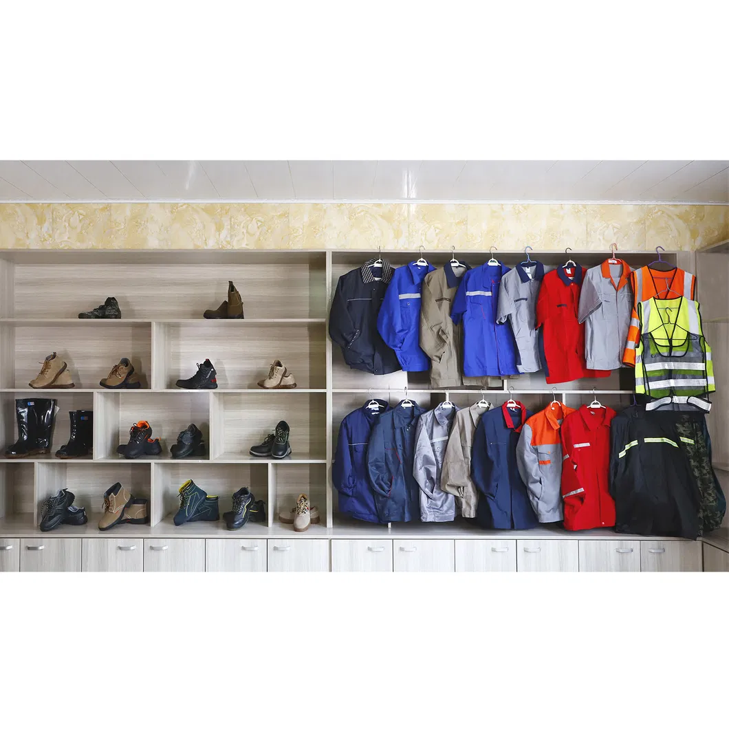 High Top Steel Ladle Head Anti Smashing Yellow Ox Tendon Bottom Safety Labor Protection Shoes