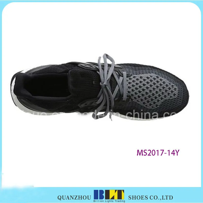 Hot Sale Flyknit Upper PU Outsole Sport Shoes