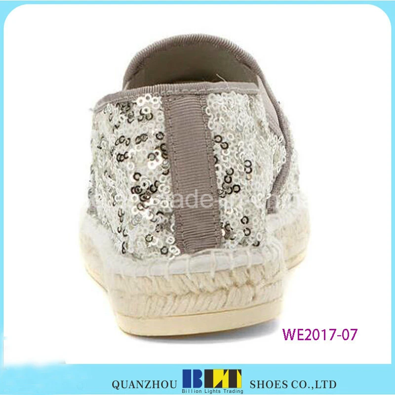 Hot Sale Shinny Casual Shoes Espadrilles