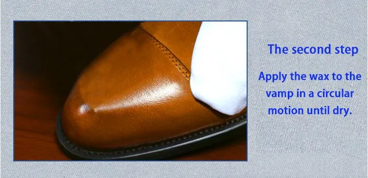 Hot Sale Solid Shoe Polish Shoe Shine Carnuarba Wax Leather Shoe Care