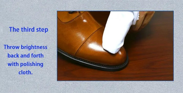 Hot Sale Solid Shoe Polish Shoe Shine Carnuarba Wax Leather Shoe Care