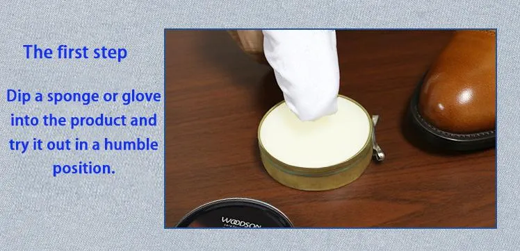 Hot Sale Solid Shoe Polish Shoe Shine Carnuarba Wax Leather Shoe Care