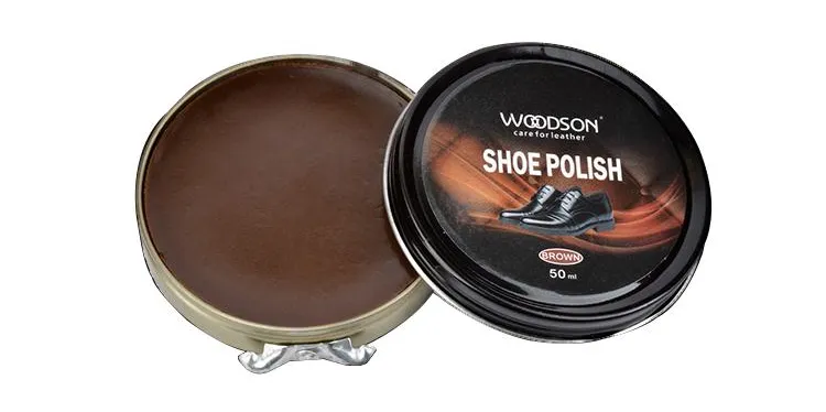 Hot Sale Solid Shoe Polish Shoe Shine Carnuarba Wax Leather Shoe Care