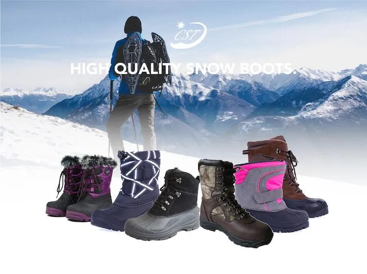 Hot-Sale Wholesale Custom Winter Snow Baby Girls Snow Boots Warm Outdoor