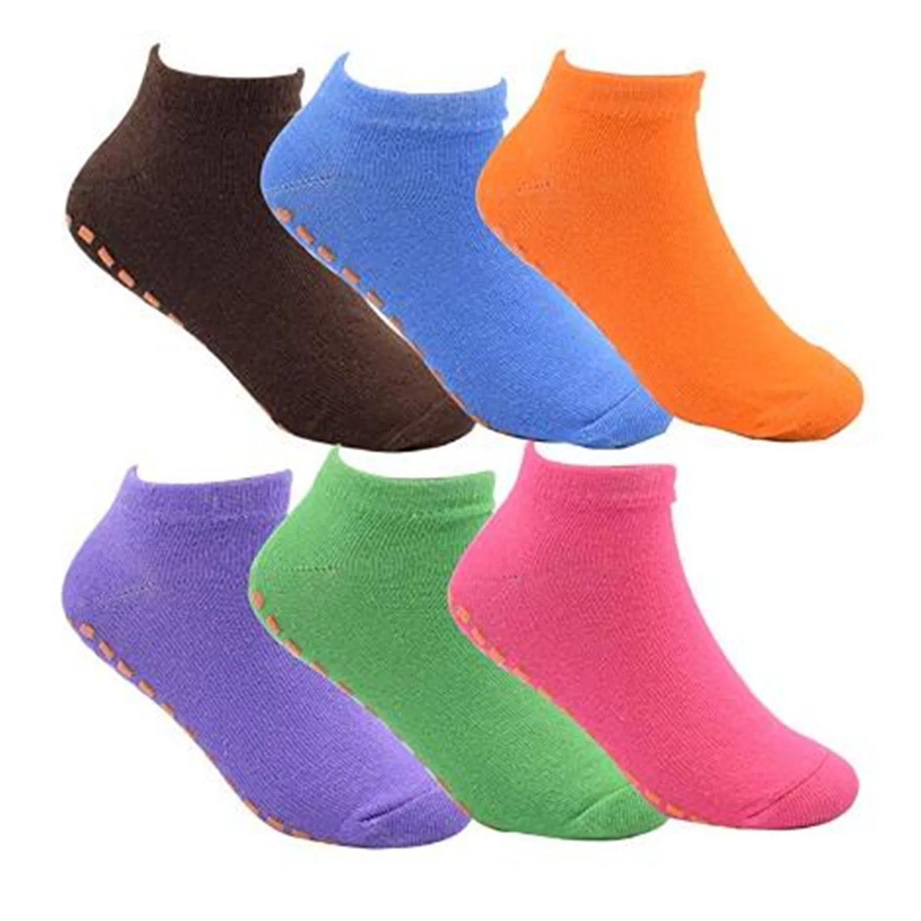 Hot Sales Yoga Socks for Women Non-Skid Socks with Grips Anti-Skid Pilates Gripper Socks for Girls