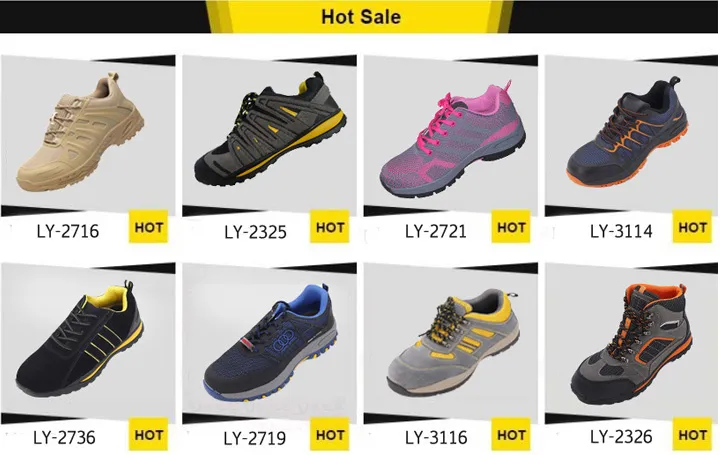 Hot Selling Cheap Genuine Leather Steel Toe Safety Men Shoes with CE S3 S1p