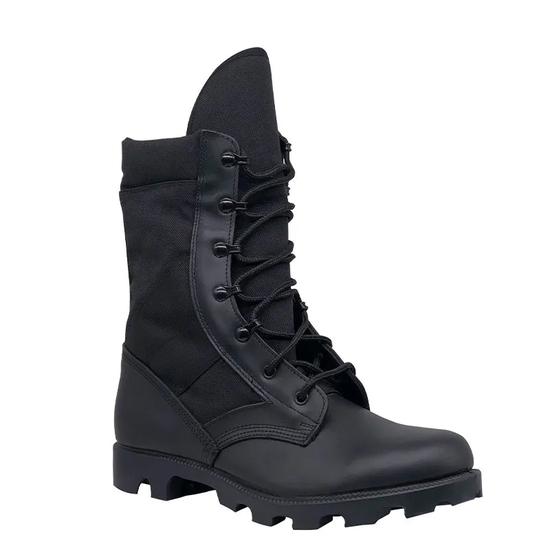 Hot Selling Combat Tactical Military Army Safety Boots Black Combat Boots Women