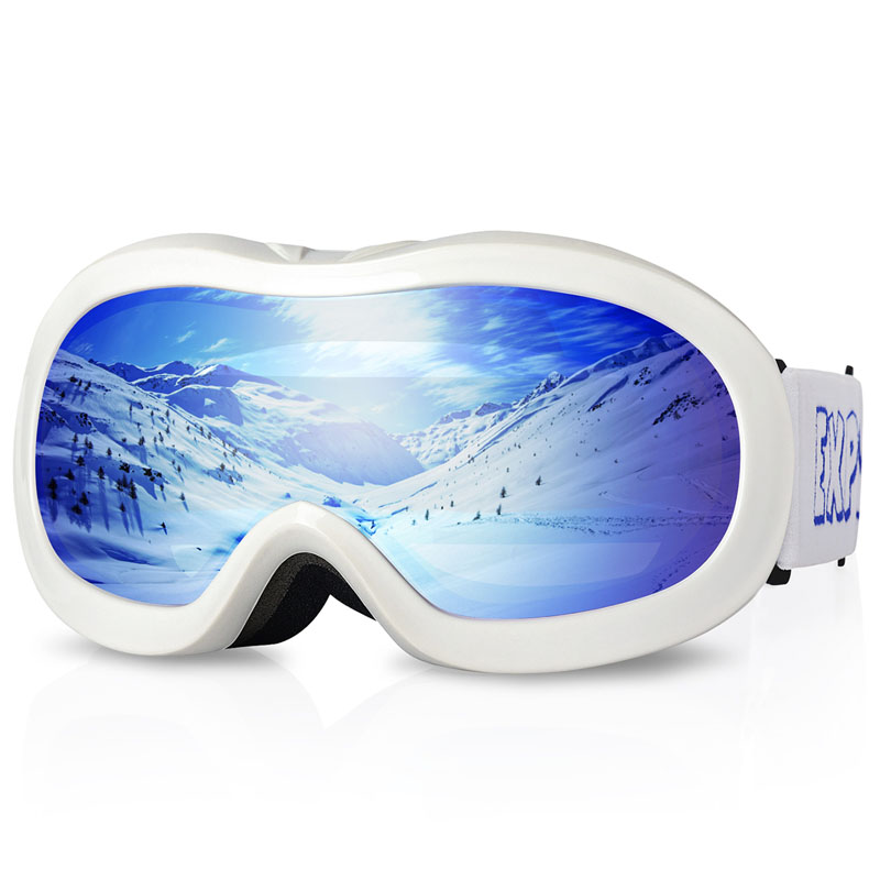 Spherical Anti Fog and UV Protection Kids Ski Goggles