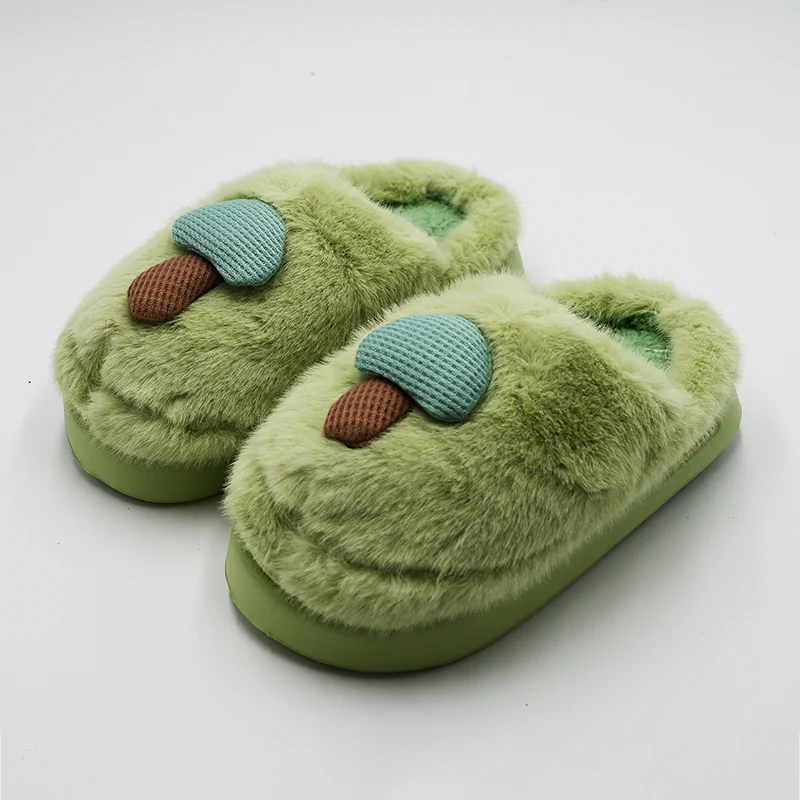 Mushroom Cotton Slippers