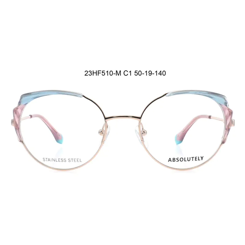 3D Patterned Acetate Combo Metal Frame