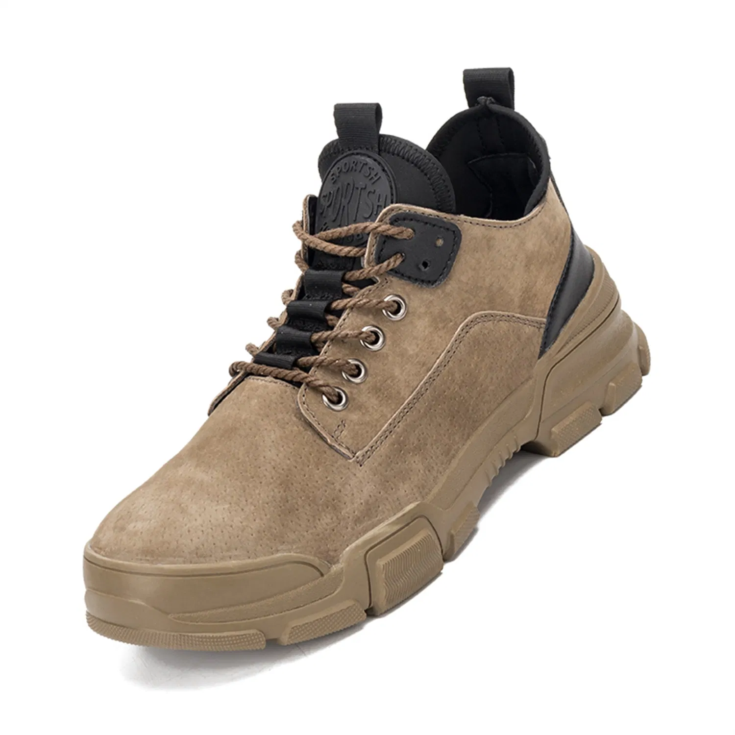 Industrial Slip on Steel Toe High Cut Safety Shoes for Men 1 Pair