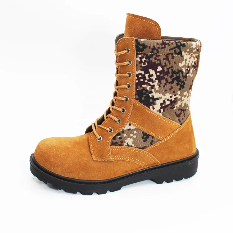 Industrial Working Brand High Cut Safety Boots Steel Toe