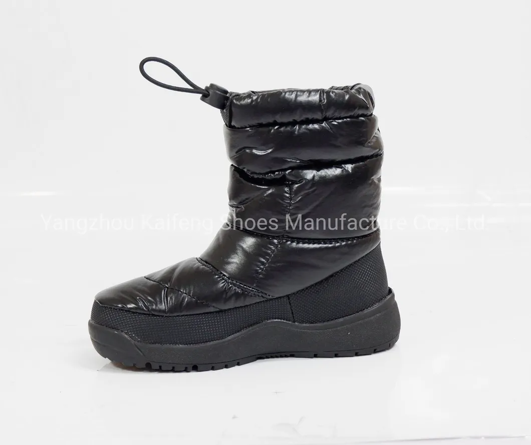 Kids′ Youth Soft Outsole Anti-Slippery Keep Warm Snow Boots