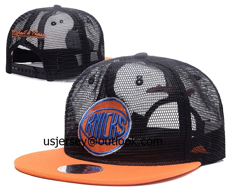 Knicks Wizards Ameican Basketball Mitchell Ness Cap Fashion Hiphop Adjustable Baseball Cap Sport Hats