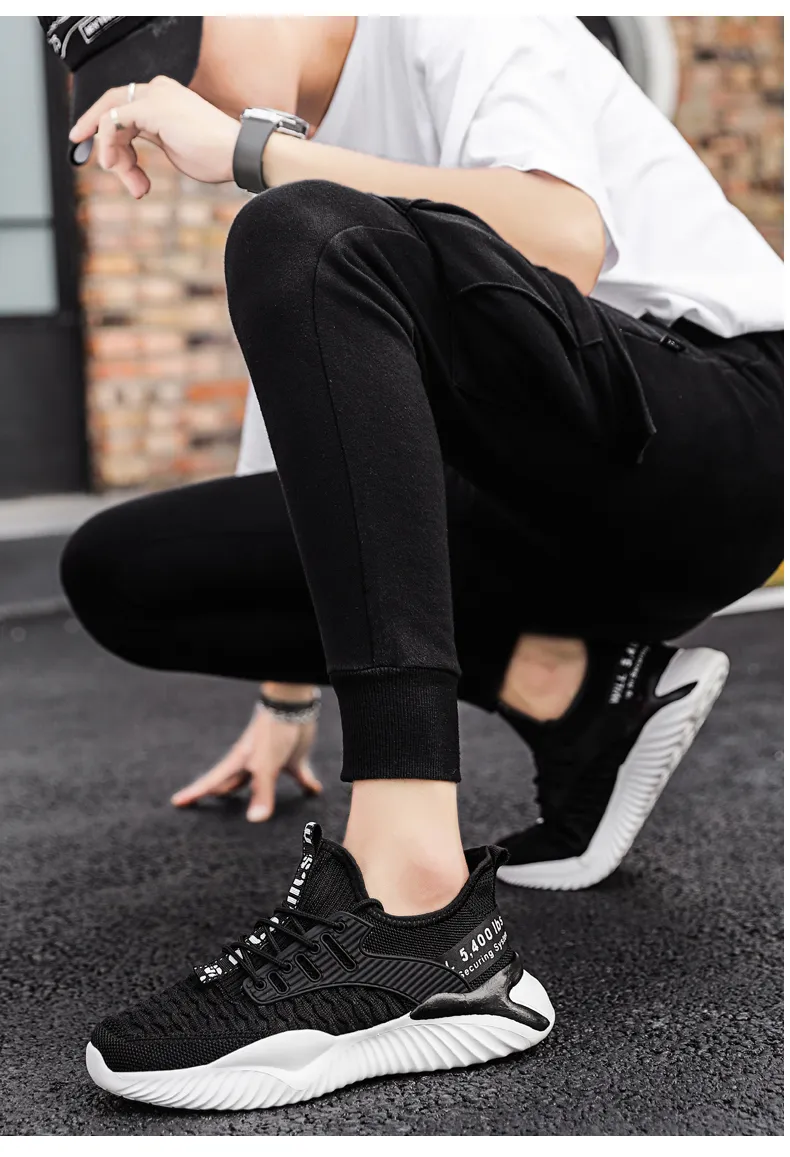 Latest Design Lace up Zapatos Mens Casual Walking Sports Shoes