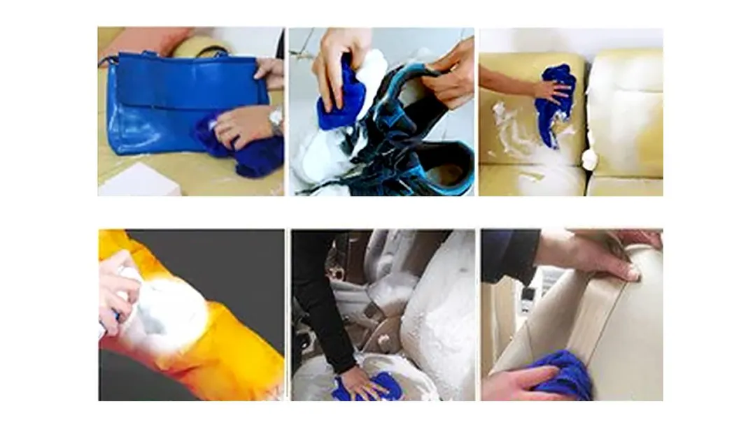 Leather Foaming Cleaner, Premium Leather Cleaning for Sofa, Low Carbon Strong Clean