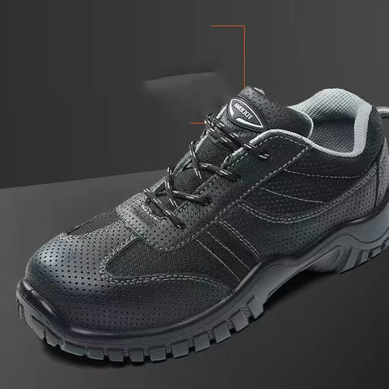 Leather Security Safety Shoes Security Boot Men