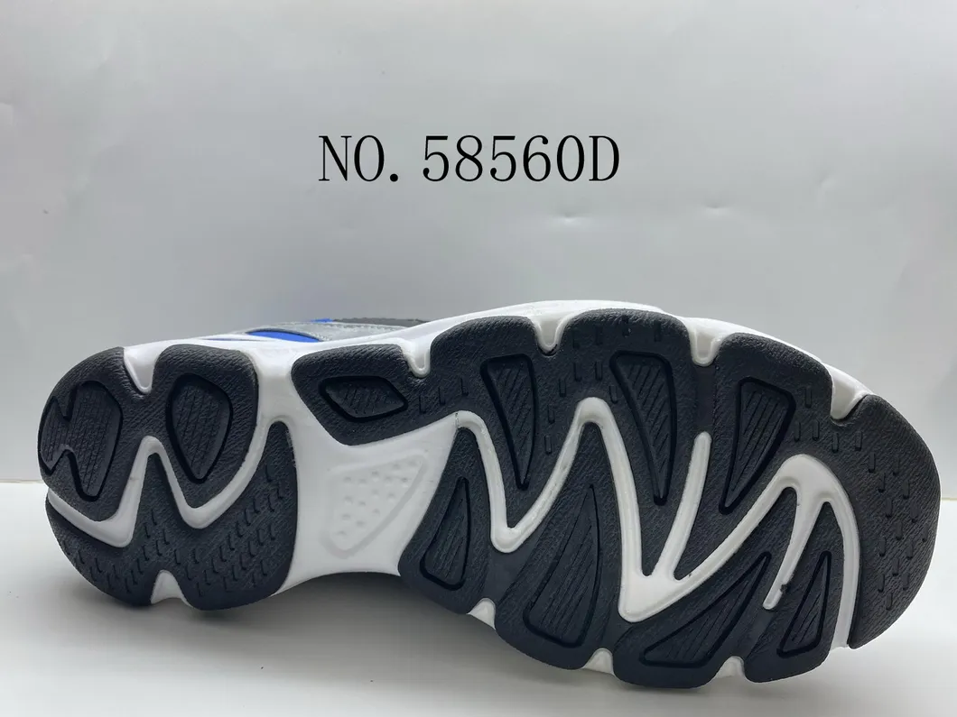 Leather Upper Lady Lace up Outdoor Sport Stock Shoes (No. 58560)